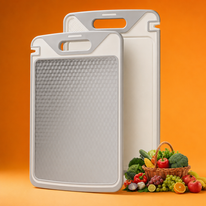 Noroma 2-in-1 Titanium & Non-Toxic PP Cutting Board