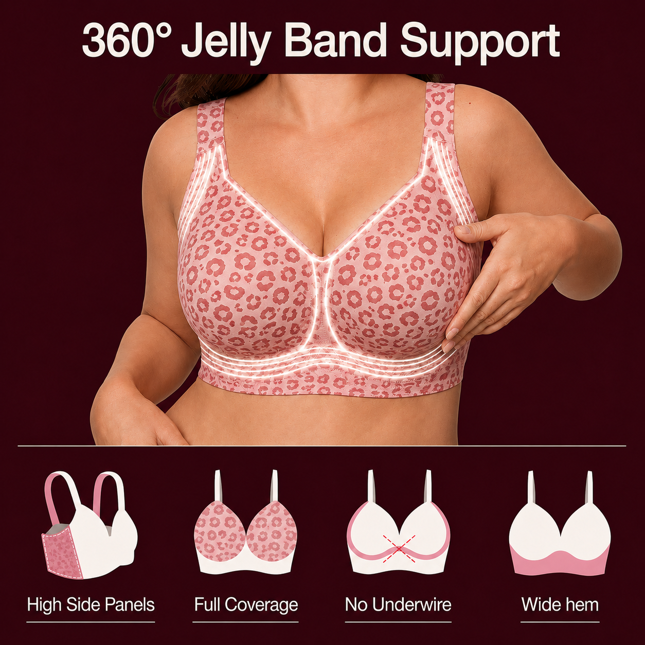 Noroma Wireless Meno-Jelly Bra